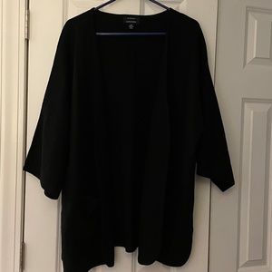 Lands End 100% Merino Wool Plus Cardigan 2x